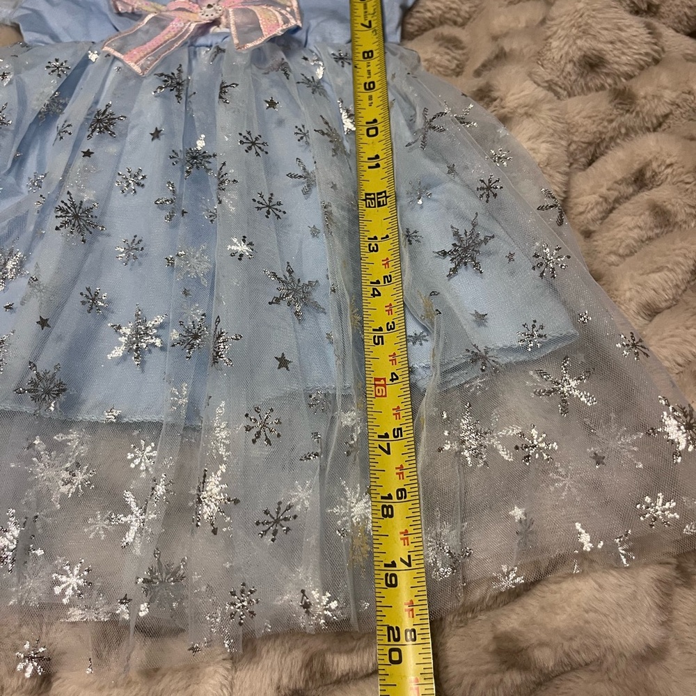 ❄️Disney Frozen Elsa Snow Princess Dress❄️ - Picture 5 of 6